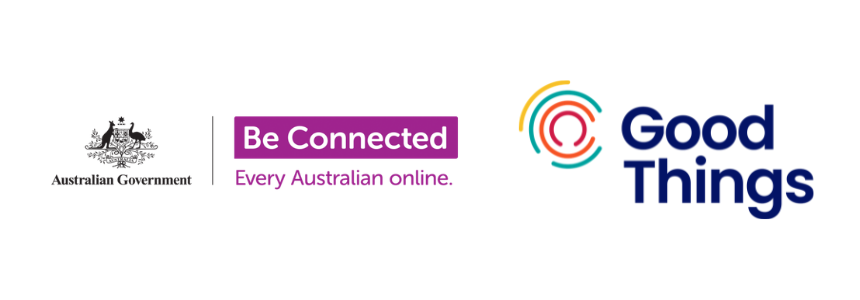 Be Connected and Good Things logos