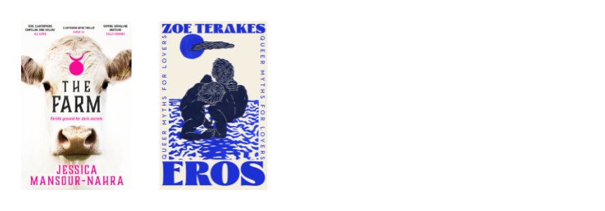The Farm and Eros book cover images