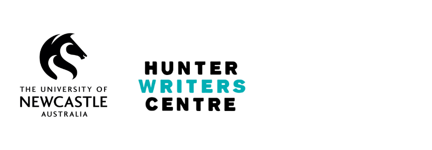 University of Newcastle and Hunter Writers Centre logos