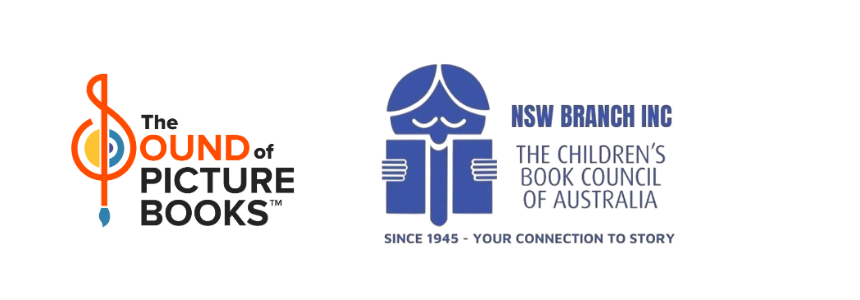 The Sound of Picture Books and CBCA NSW branch logos